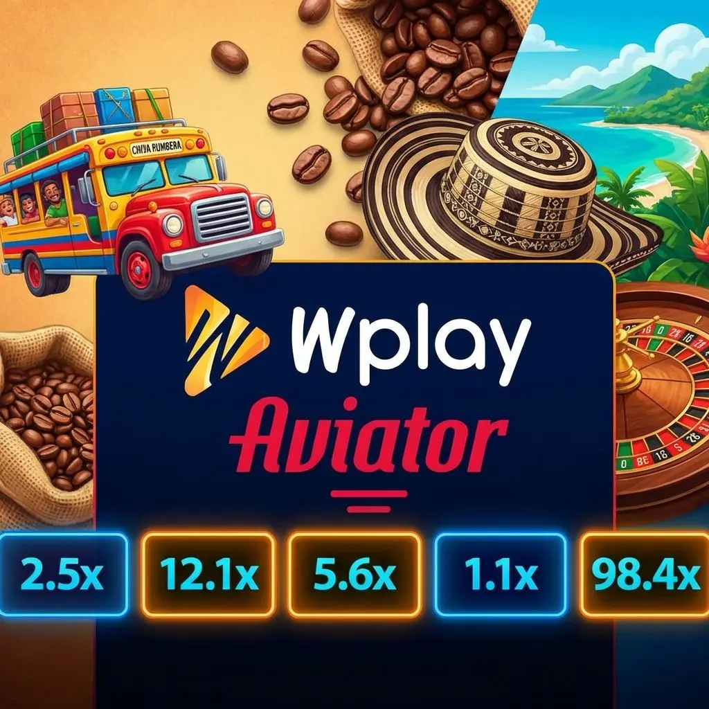 Pantalla con estadísticas de partidas recientes en Aviator en Wplay.