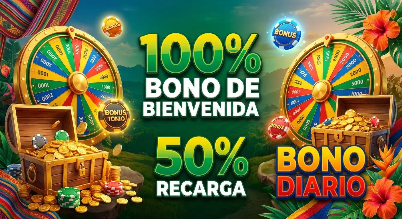 Promociones de bonos y cofres de premios en Wplay bingo