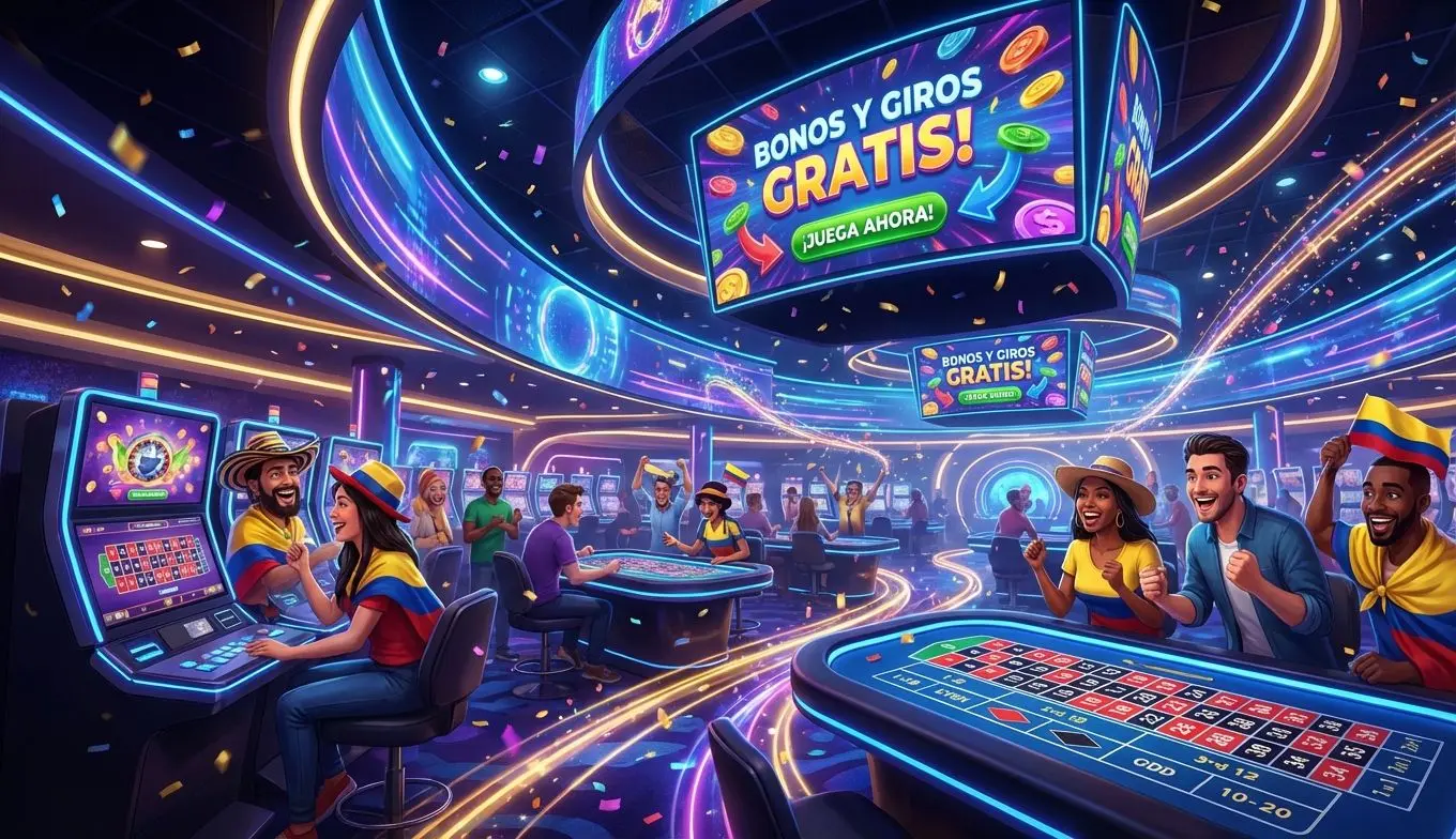 Lobby de casino en línea con promociones y bonificaciones activas en Wplay.