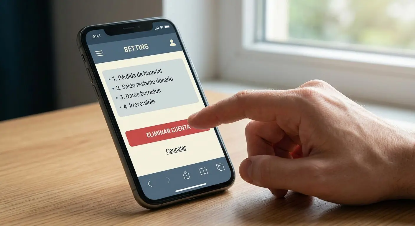 Proceso paso a paso para eliminar cuenta Wplay en Colombia