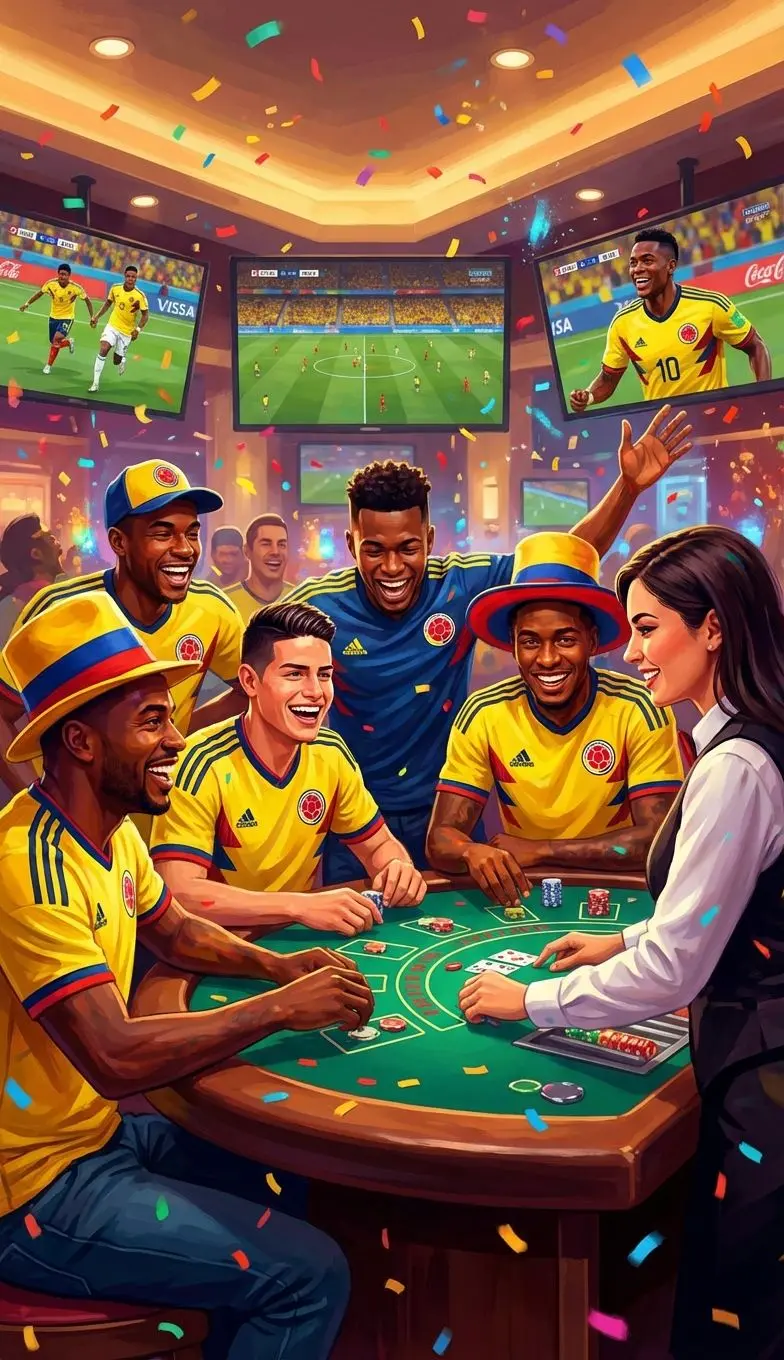 Jugadores disfrutan casino en vivo y apuestas deportivas con crupier en Wplay