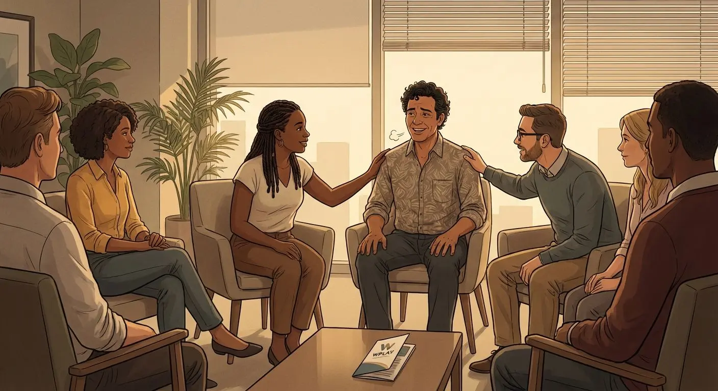 Grupo de apoyo y prevención de ludopatía con referencia a Wplay